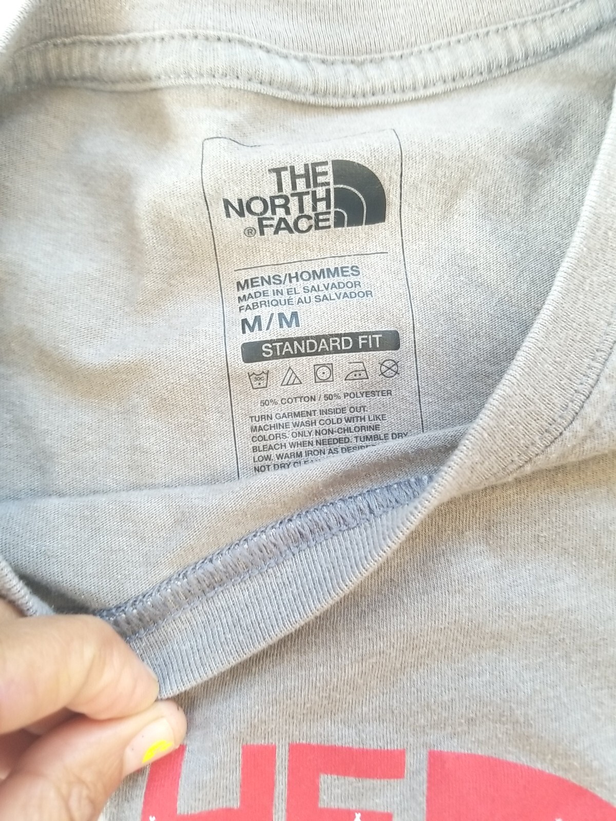 The North Face Men's T-Shirt Half Dome Logo Short Sleeve Regular Fit Shirt Med gallery