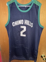 XL Chino Hills Ball #2 Men’s M Blue/Green Mesh Breathable Polyester Tank Jersey