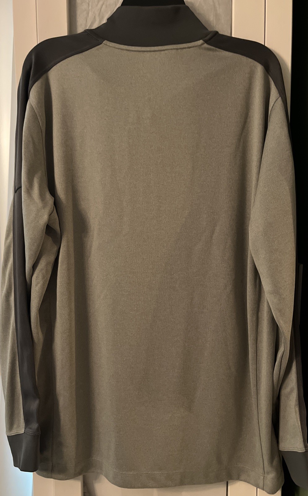 Nike Men’s Size L Gray 1/4 Zip Pullover Shirt Liberty Coca Cola Logo gallery