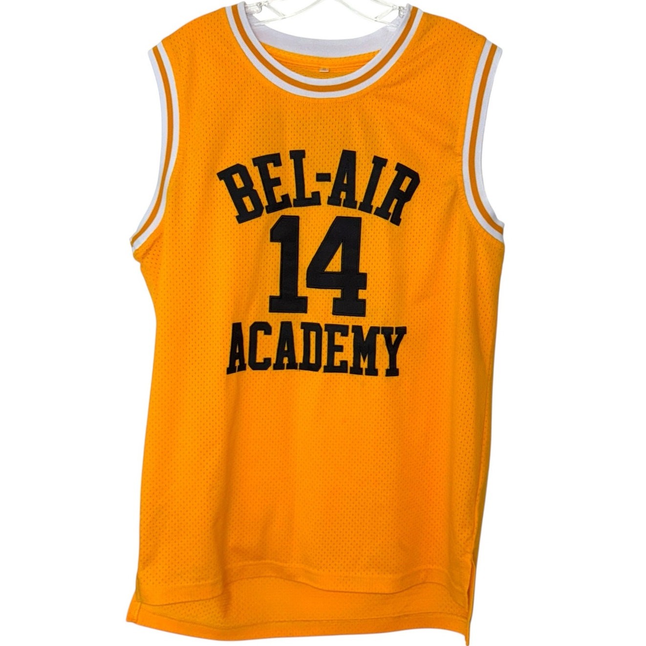 1990s Will Smith Bel-Air Academy Basketball Jersey # 14 Fresh Prince Size Medium gallery