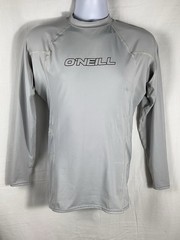 O’Neill Basic Skins Long Sleeve UV 50+ Rash Guard Swim Sun Top Size Large