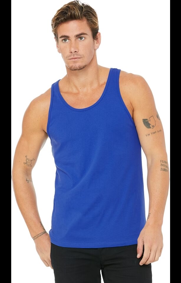 BELLA CANVAS 3480 Unisex Tank Top Sleeveless Cotton Jersey Round Neck gallery