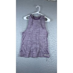 Gymshark Sleeveless Hoodie Mens Small Purple Excellent Space Dye Tank Top