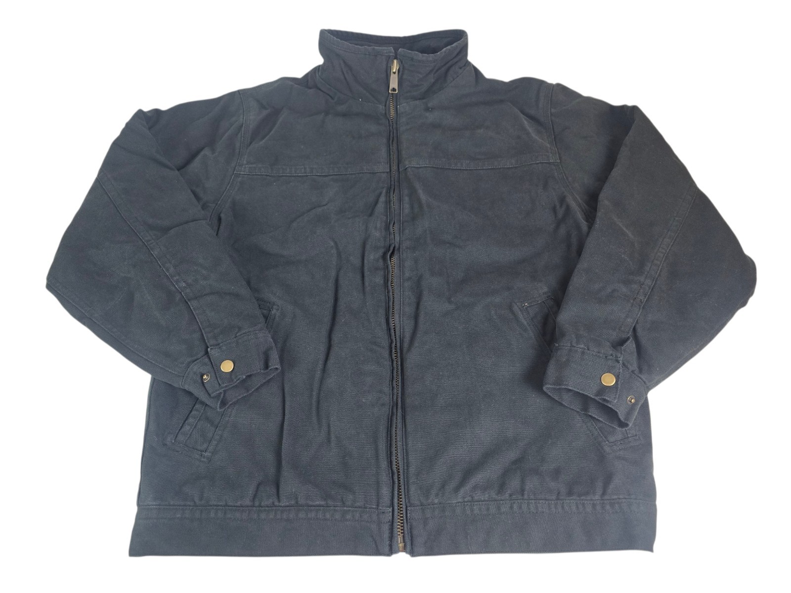 CornerStone Duck Bonded Soft Shell Jacket Gray Cotton Work Coat Mens Size L NWOT gallery