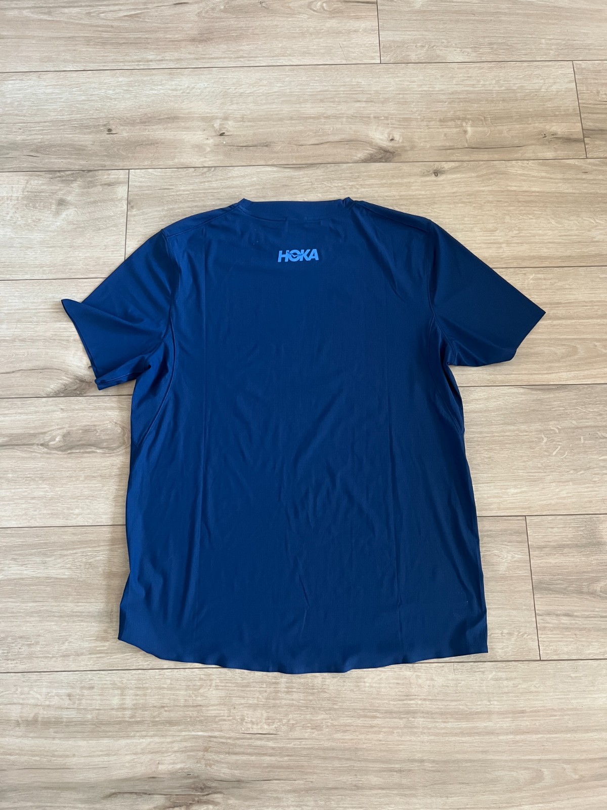 Hoka Navy Blue Performance Running Shirt - Size Medium gallery