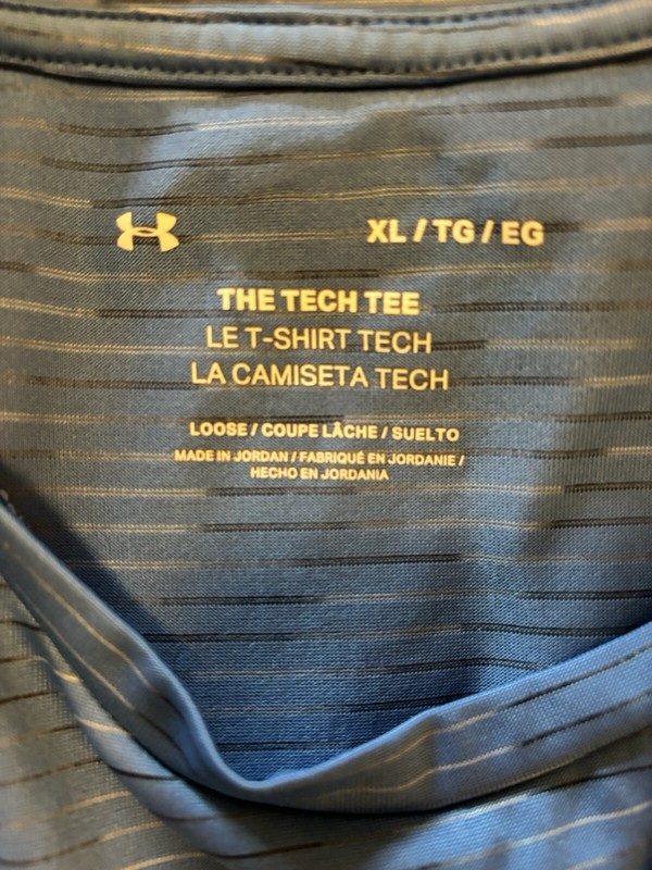 MENS UNDER ARMOUR THE TECH TEE PULLOVER SHIRT SIZE XL/TG/EG gallery