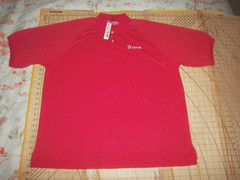 MENS 2XLARGE DIXON GOLF RED PERFORMANCE POLO SHIRT – NWT