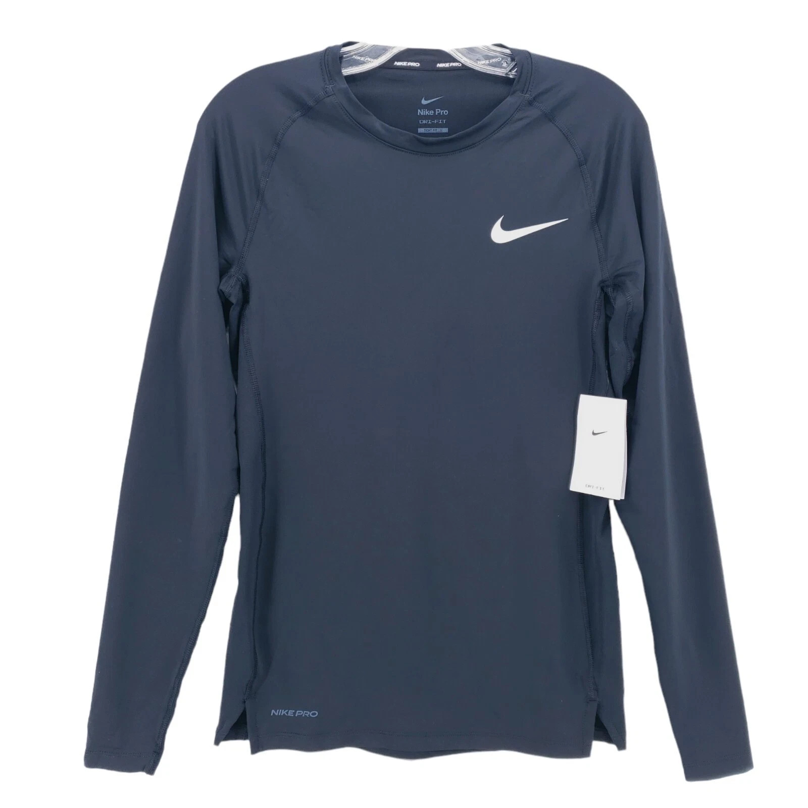 NWT Nike PRO Dri-FIT Black Tight Fit Training Top Swoosh DN4303-010 Size XXL gallery