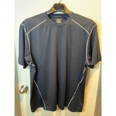 Rivers End Sport Mens Cool Matrix Shirt Size 2XL (Navy Blue) Dri-Fit