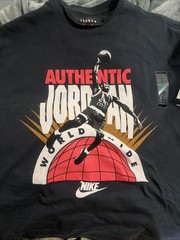 NIKE Jordan Men’s Oversized Reissue VINTAGE T-Shirt IF3016-045 BLACK Size XL