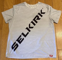 Selkirk Sport Performance Pickleball Shirt Men’s Large Short Sleeve Gray Spello