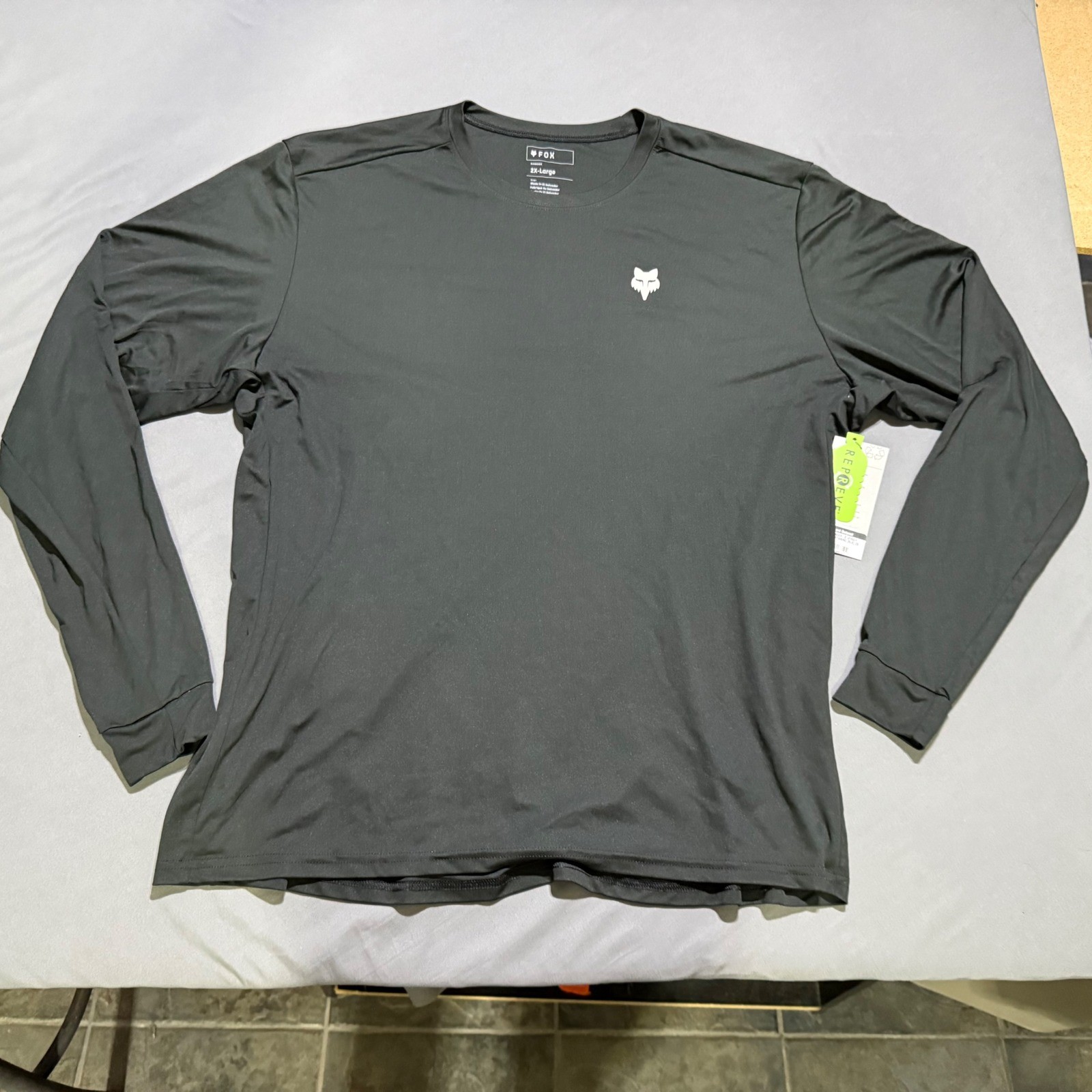 Fox Racing Ranger Jersey Mens 2XL Black Long Sleeve MTB Mountain Bike Shirt NEW gallery