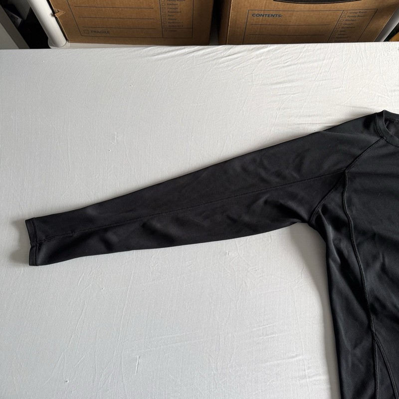 LL Bean Base Layer Shirt Light Weight Long Sleeve Outdoor Hiking Mens Small gallery