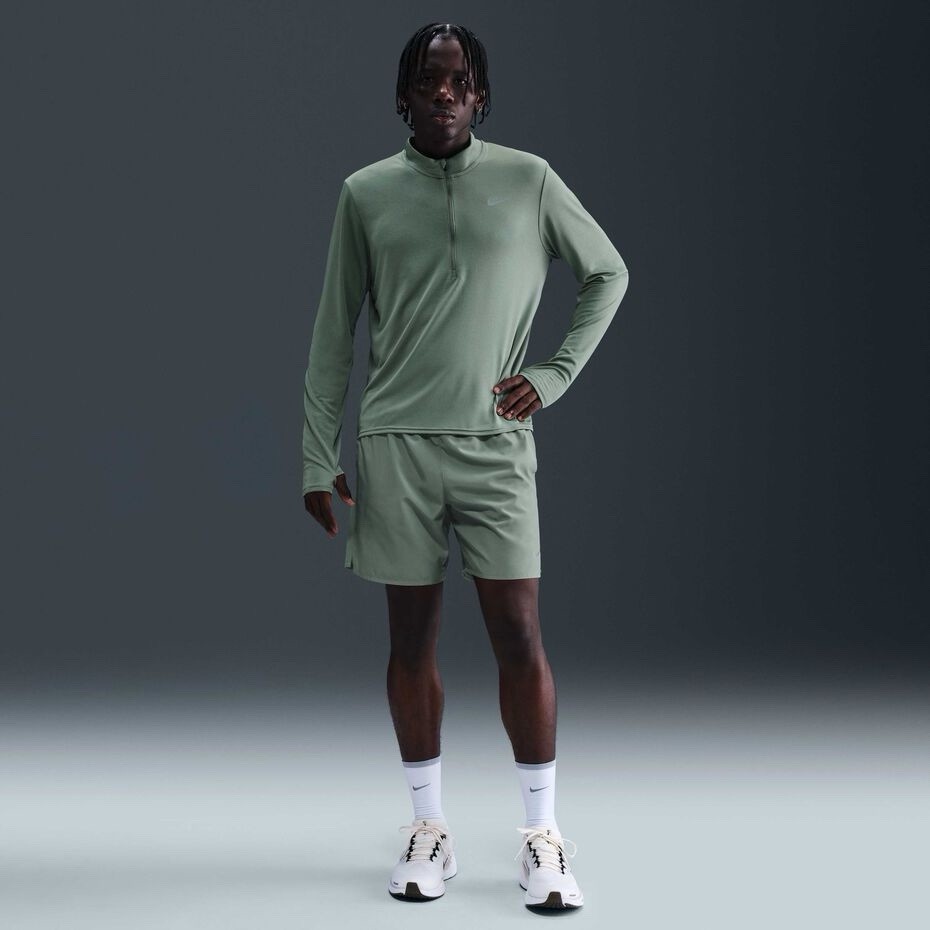 Nike Pacer Dri-FIT 1/2-Zip Running Top Clay Green FQ2494-364 Men’s Medium gallery