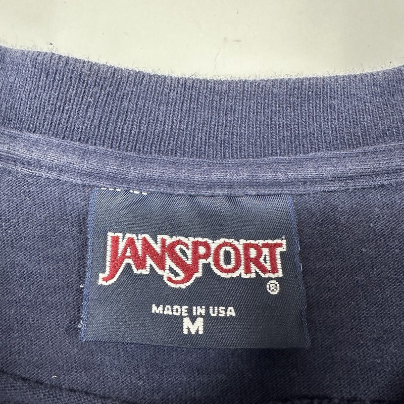 VTG 90s Jansport Notre Dame Football Long Sleeve Gray College T-Shirt Sz M gallery