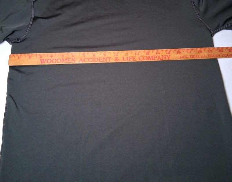 Polarmax Technical Base Layer Shirt XL Acclimate Dry Black Mock Neck Long Sleeve gallery