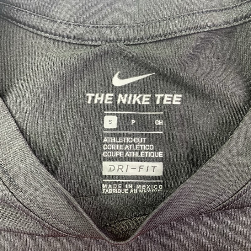 Nike Princeton Tennis T Shirt Men’s S Dri Fit Athletic Top Black Orange Tiger NJ gallery