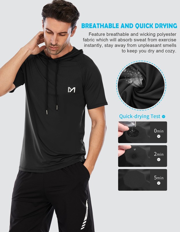 Men's Autumn Casual Pullover Hoodie Sweatshirt Basic Essential Athletic Workout gallery