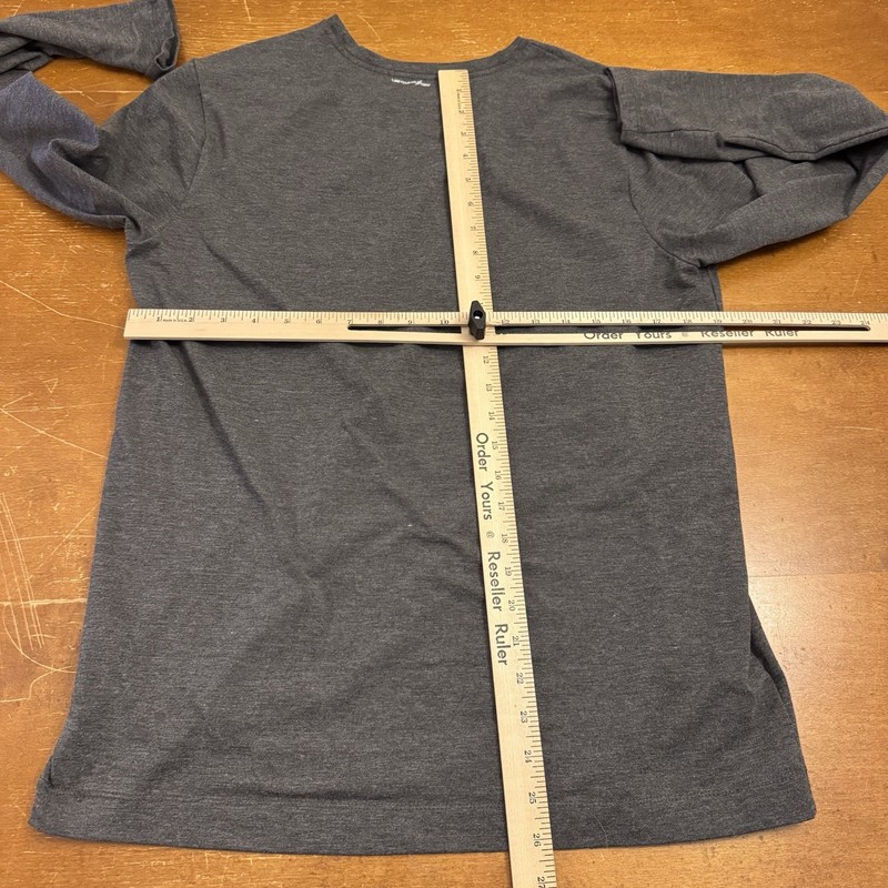 New Balance Shirt Mens Large Gray Lycra Dri Long Sleeve Pro gallery