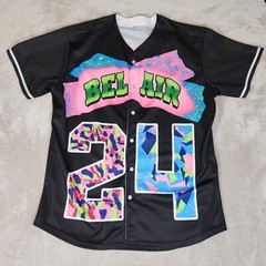 The Fresh Prince Of Bel Air Baseball Jersey #24 #8 Unisex Extra Large 90s Retro