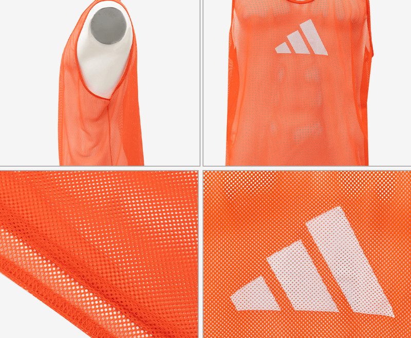 Adidas Bib Team Vest Soccer Sportswear Training Vest Top [ASIA 3XL] NWT JF3245 gallery