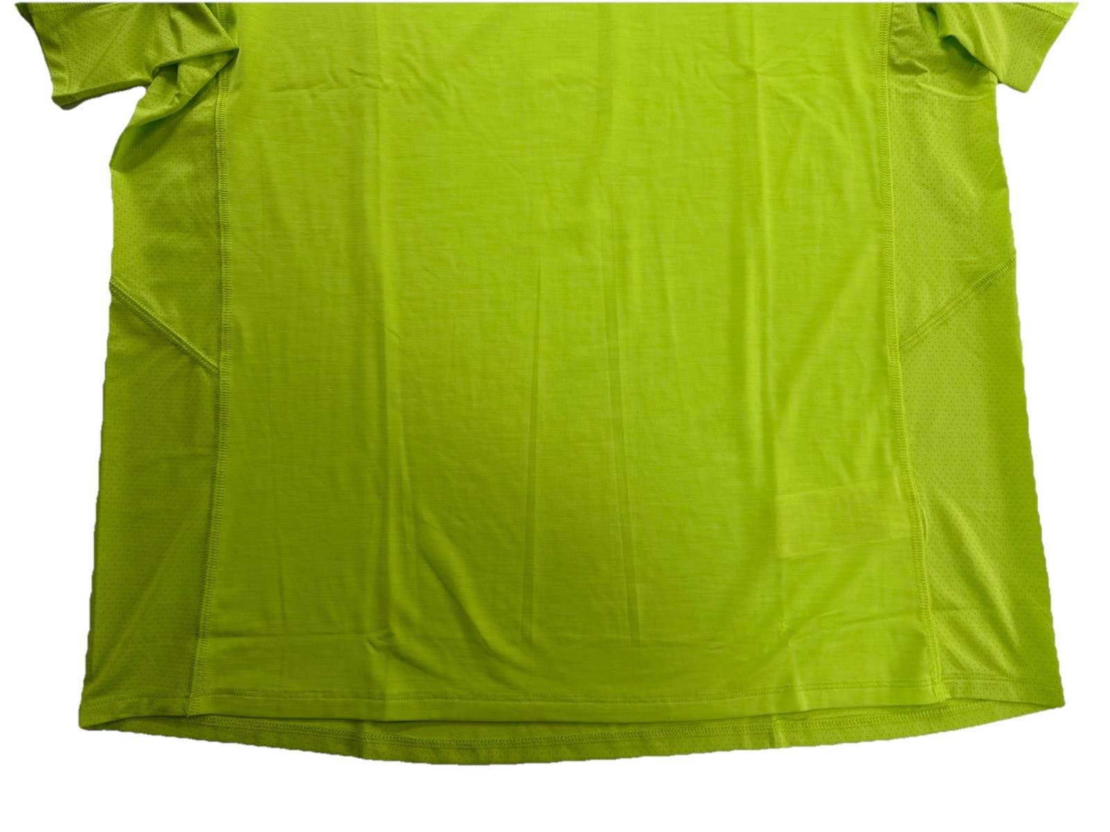 Reebok Men's ACTIVChill Vented Training Tee High Visibility Solid Laser Lime L gallery