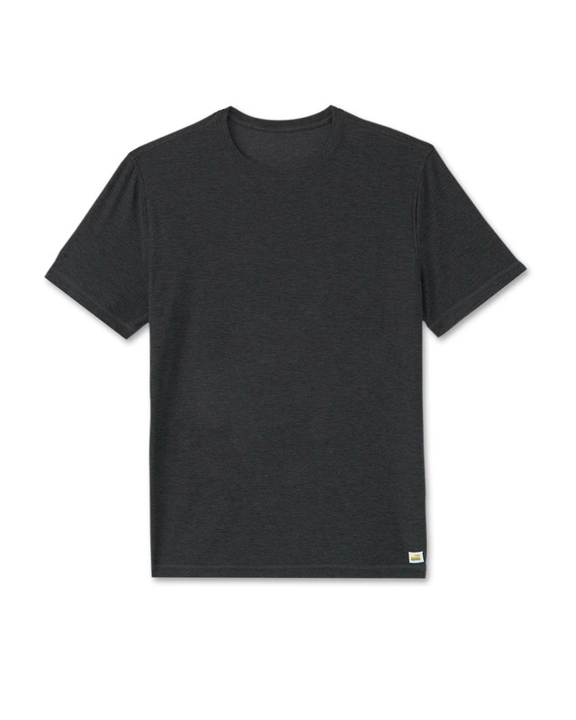 Vuori Men’s Strato Tech Tee - V126 - Chercoal Heather - XL gallery