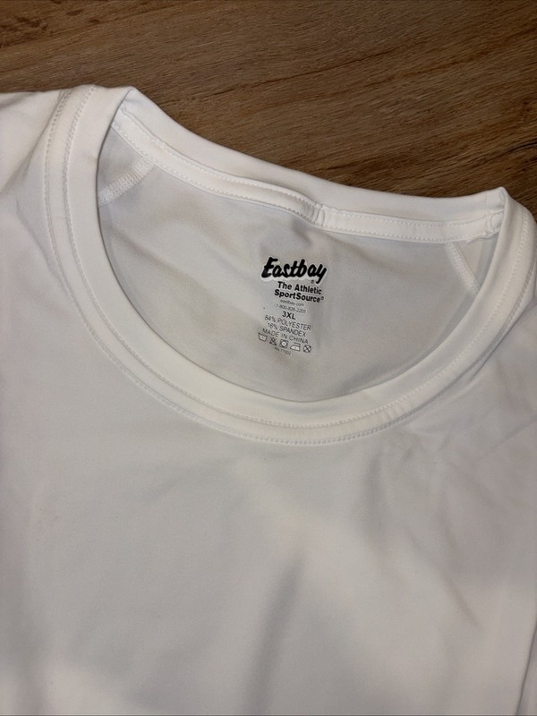 Eastbay Dri-FIT Tight Fit Men's White Compression Shirt Xxxl 3XL gallery
