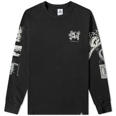 NIKE ACG ICELAND LONG SLEEVE TOP MEN’S UK XS ‘LOOSE FIT’ – DJ5802 010