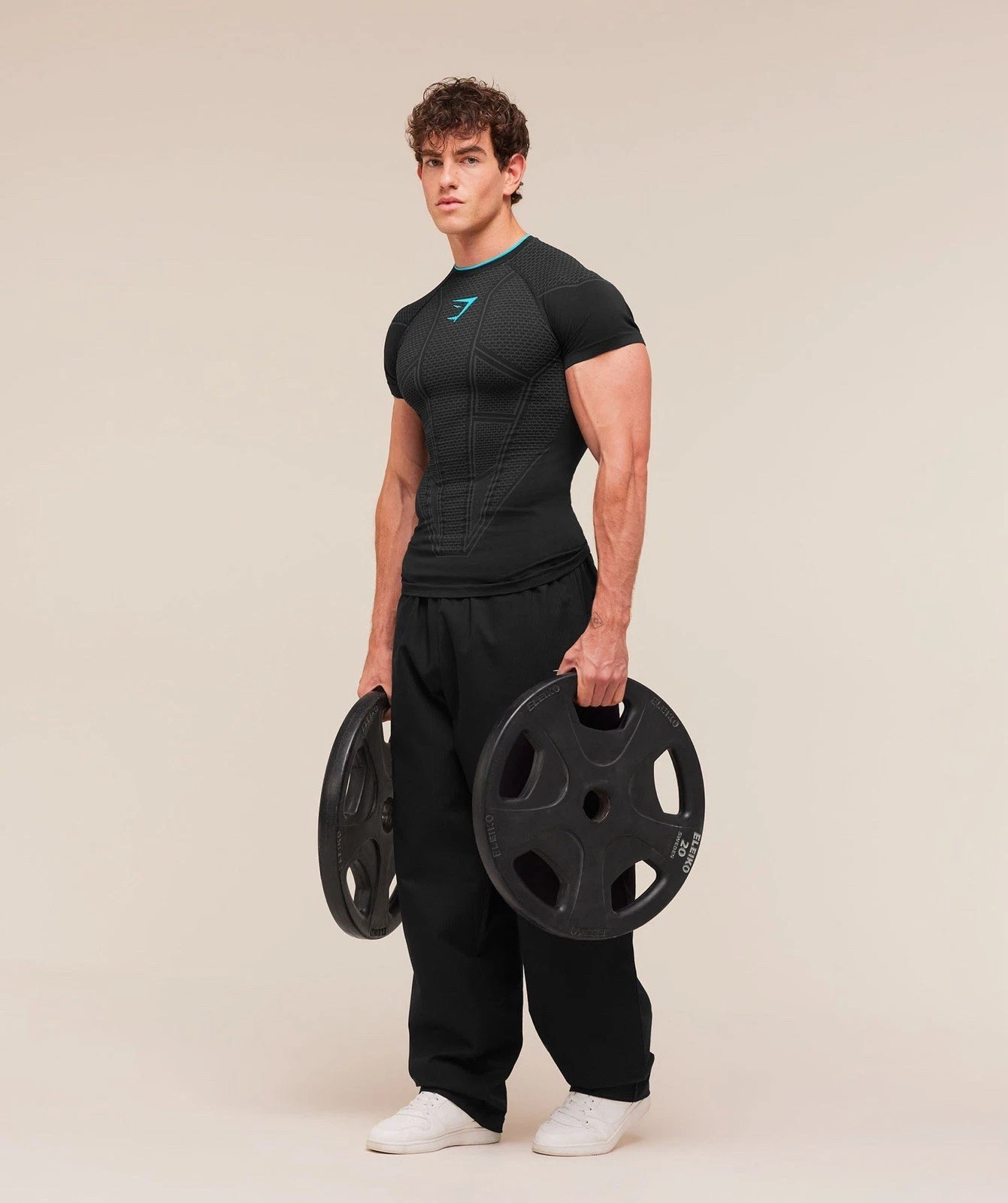 CONFIRMED GYMSHARK ONYX V1 COMPRESSION TEE BRAND BLUE SIZE MEDIUM PREORDER✅ gallery