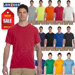 NEW Jerzees Men’s Sport 100% Polyester Work out Gym S-XL T-SHIRT R-21M