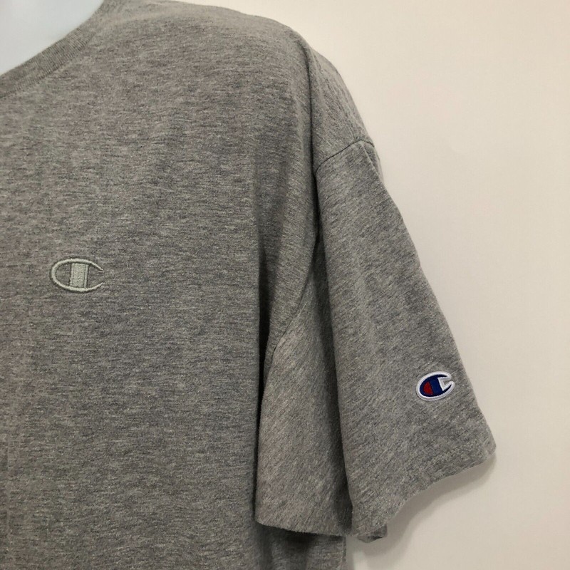 Champion Mens 2XL T Shirt Mineral Gray Short Sleeve Vapor Performance Athletic gallery