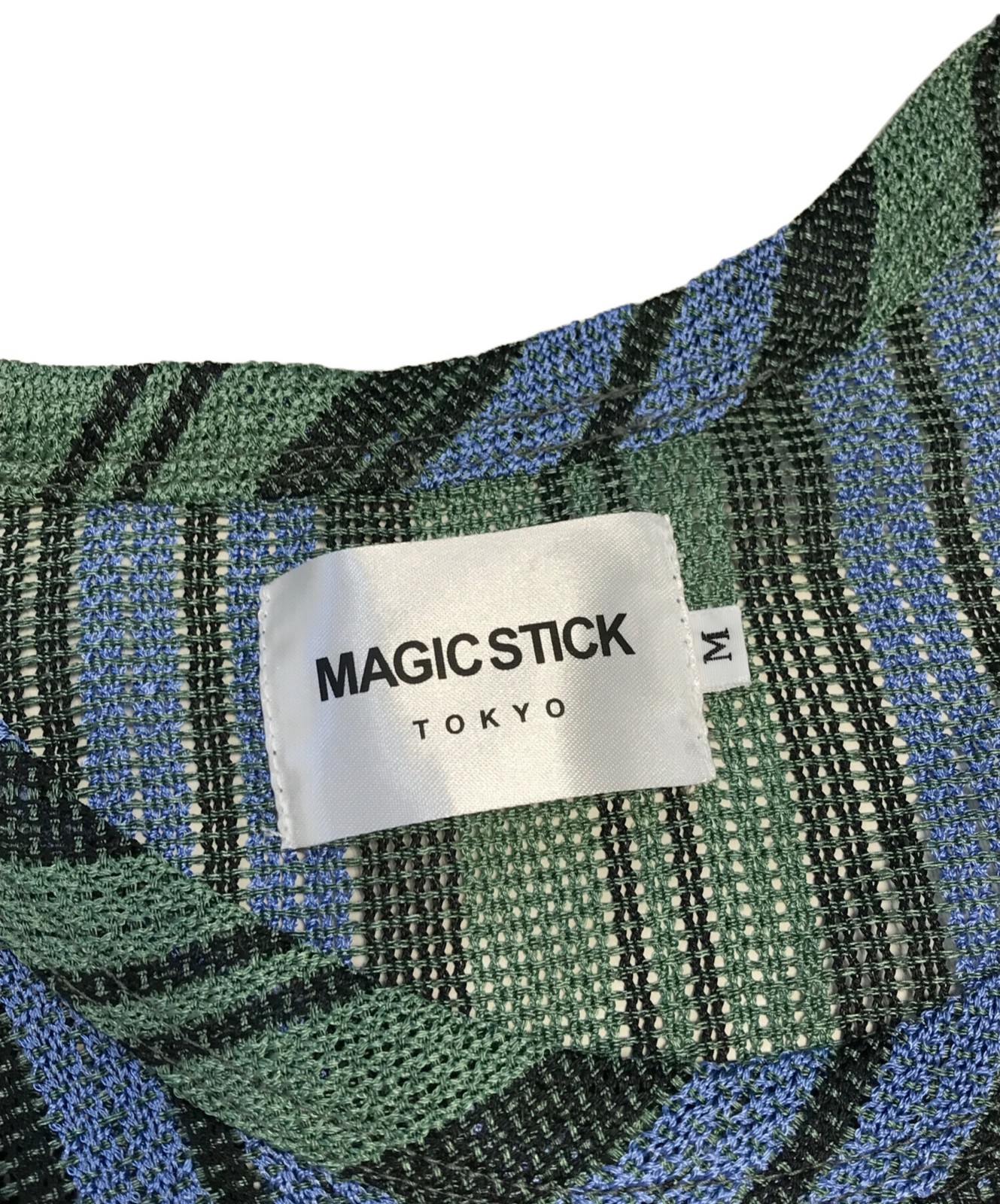 MAGIC STICK RASTA TANK TOP Size: M Blue Men 25SS-MS5-040 gallery