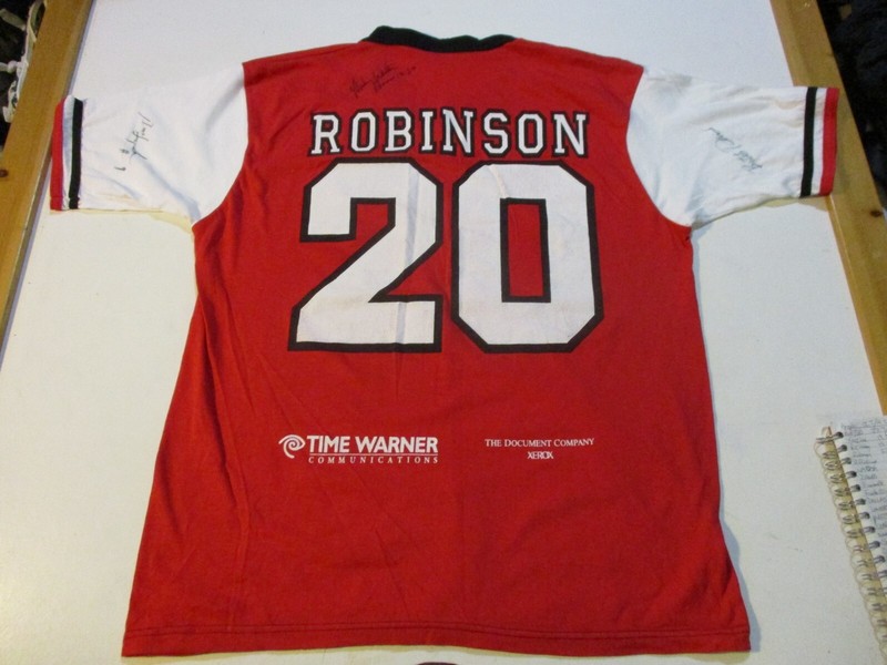 ROCHESTER RED WINGS FRANK ROBINSON #20 VINTAGE 1980s JERSEY LG REDS ORIOLES RARE gallery