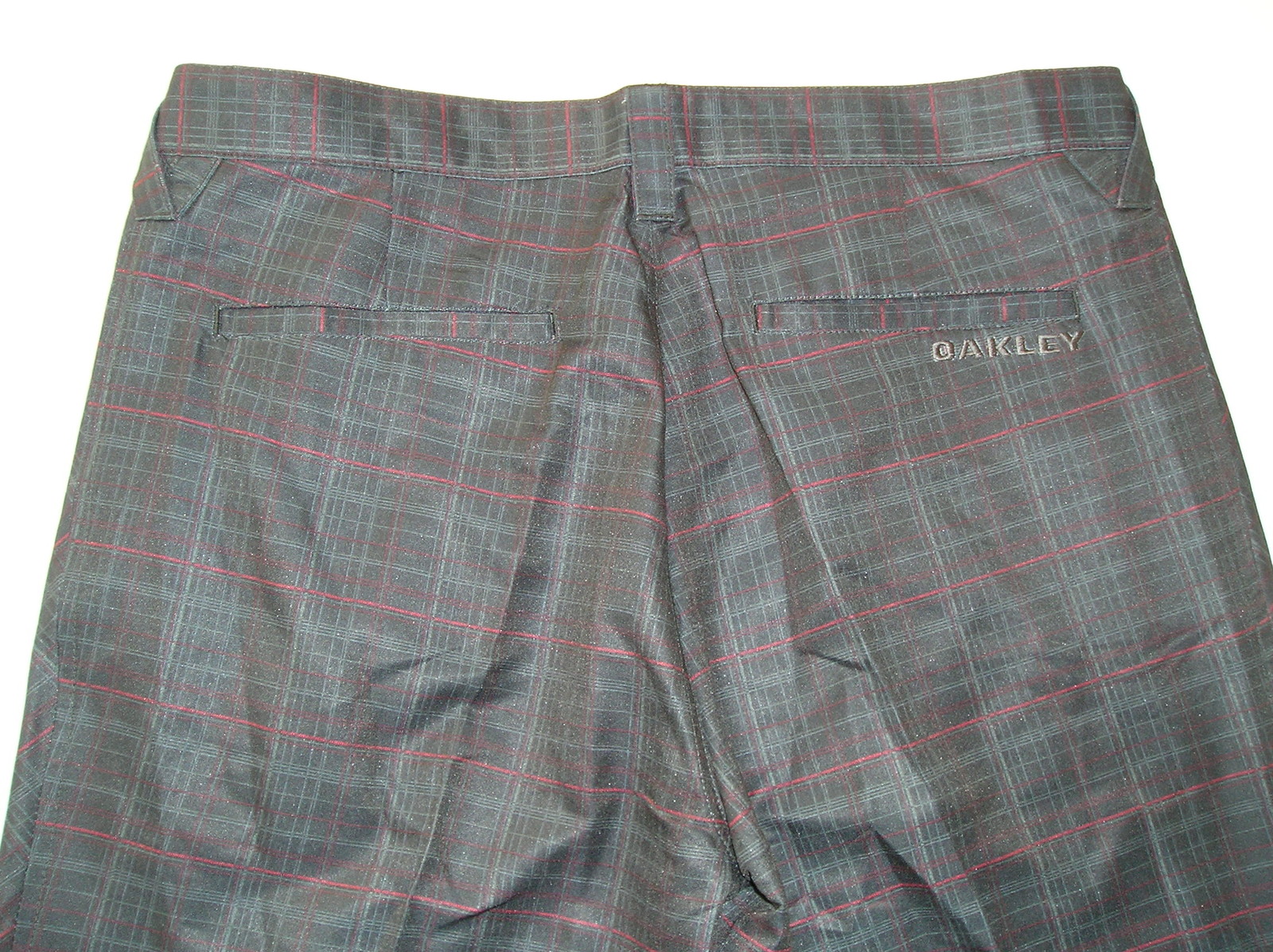 nwt~Oakley PRIME TIME PLAID Pant Golf Ohydrolix PERFORMANCE Trouser~Men sz 36/34 gallery