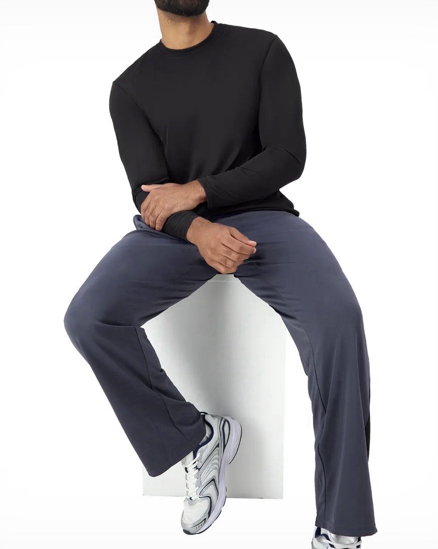 Hanes Sport Cool DRI Men's Performance Long Sleeve T-Shirt, 2XL gallery