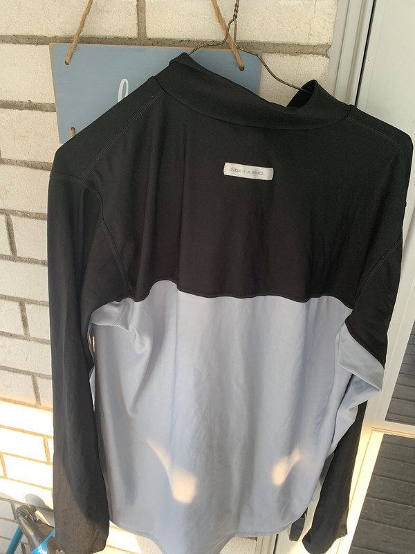 under armour quarter zip pullover moisture wicking 1/4 shirt Men XL performance gallery