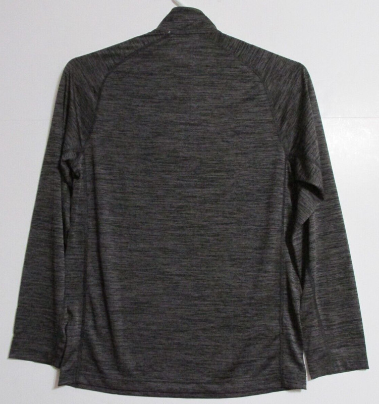 Men's Eddie Bauer New Logo Long Sleeve Resolution Qtr Zip Shirt Black Size SMALL gallery