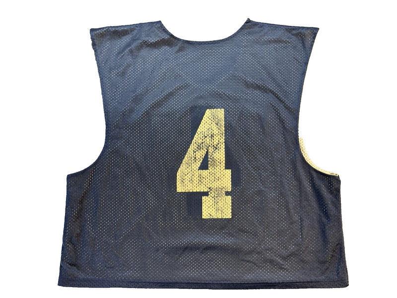 Warrior Authentic Team Mens Reversible Tank Top Bethpage Lacrosse L/XL #4 Blue gallery
