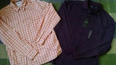 MEN’S SIZE L SHIRT (LOT OF 2) ARROW & LEVI’S SLIM FIT WESTERN CASUAL