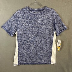 Surf Zone Men’s Quick Dry Performance T-Shirt Size M Blue White NWT