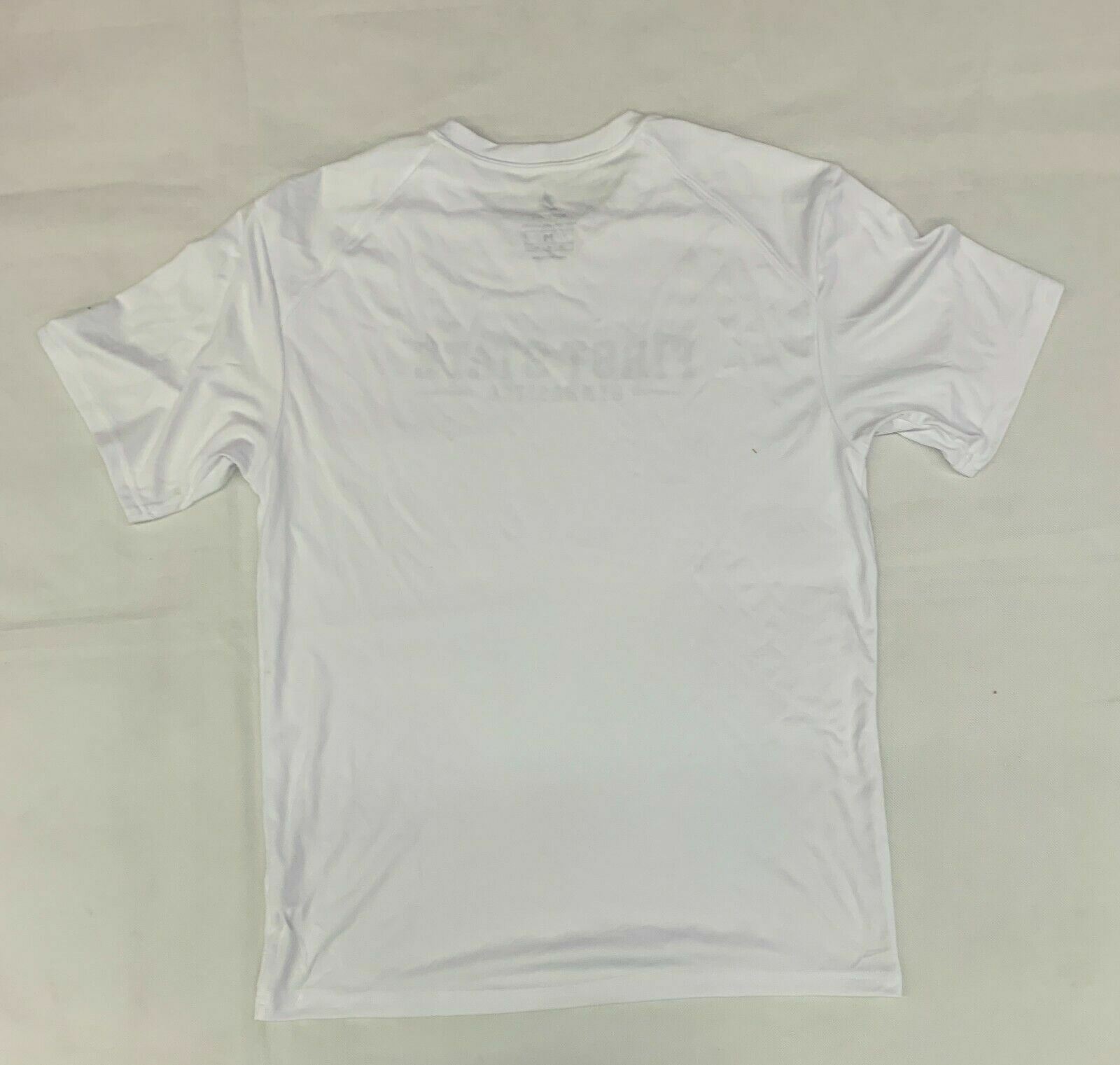 First State Gymnastics Short Sleeve Shirt Men's Medium White Black Sports Top gallery