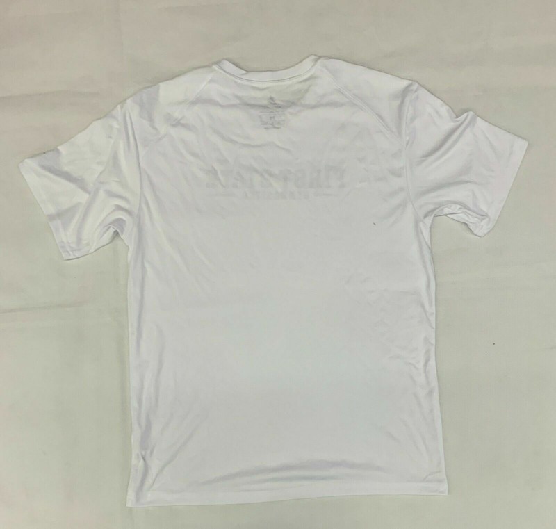First State Gymnastics Short Sleeve Shirt Men's Medium White Black Sports Top gallery