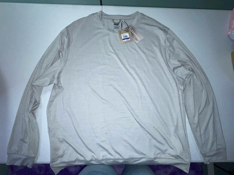 PUMA CLOUDSPUN Crewneck Pullover High Rise Heather XL Long Sleeve Lightweight gallery