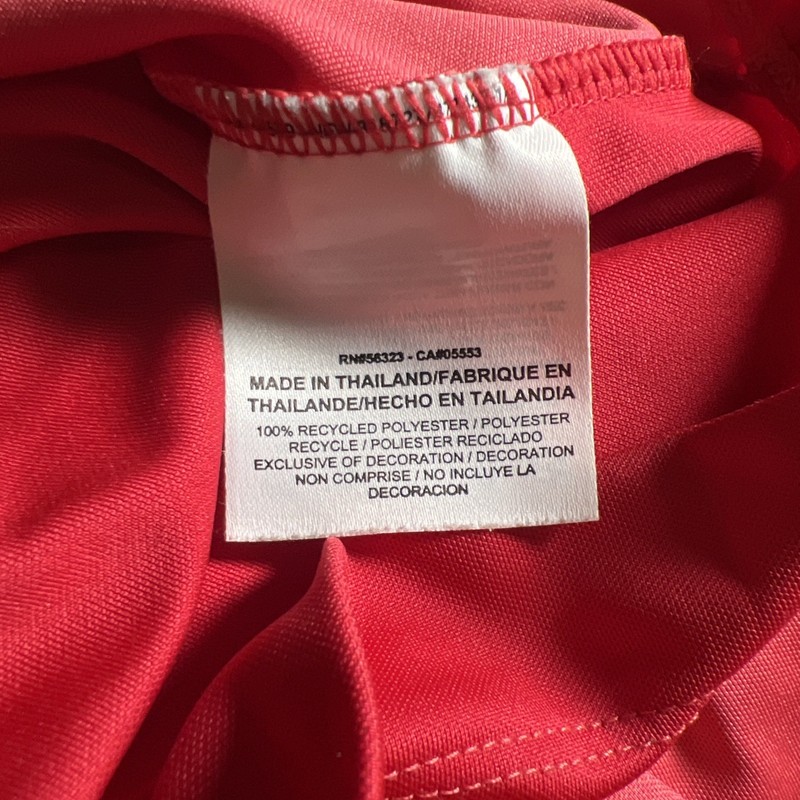 Nike Tour Performance Innovation Color Golf Polo Shirt Salmon Pink Golfing Large gallery