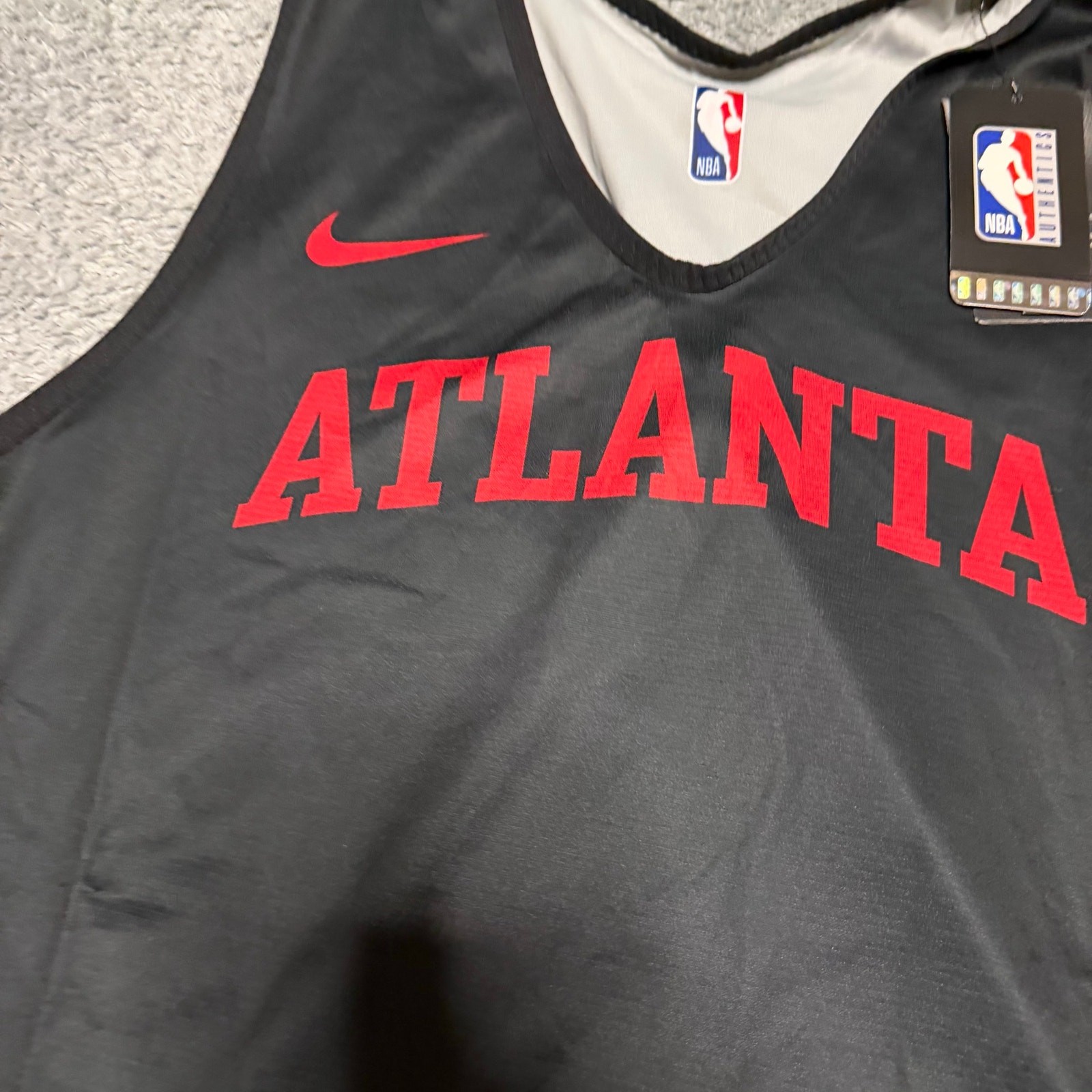 Atlanta Hawks Practice Jersey Mens Nike Reversible Team Issued NBA Large Tall gallery
