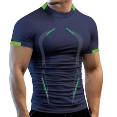 Men Summer Breathable T-Shirt Quick Dry Tee Running Gym Fitness Sports Yoga Gift
