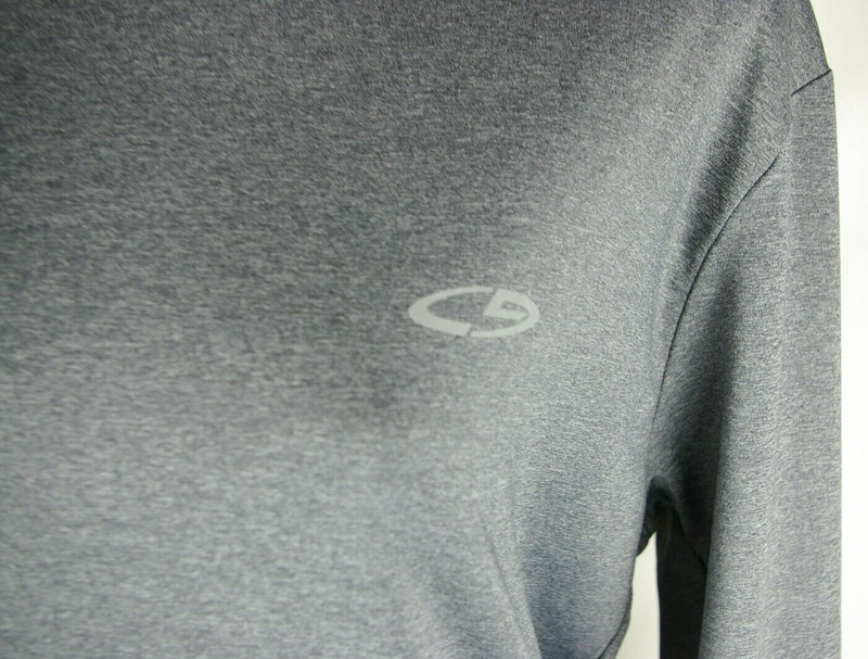 Champion Duo Dry Power Core Solid Gray Shirt Top Men's Size XXL Polyester Blend gallery