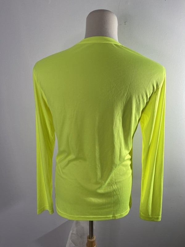 Devops Men’s Size medium green Long Sleeve Athletic Compression Gym Shirt gallery