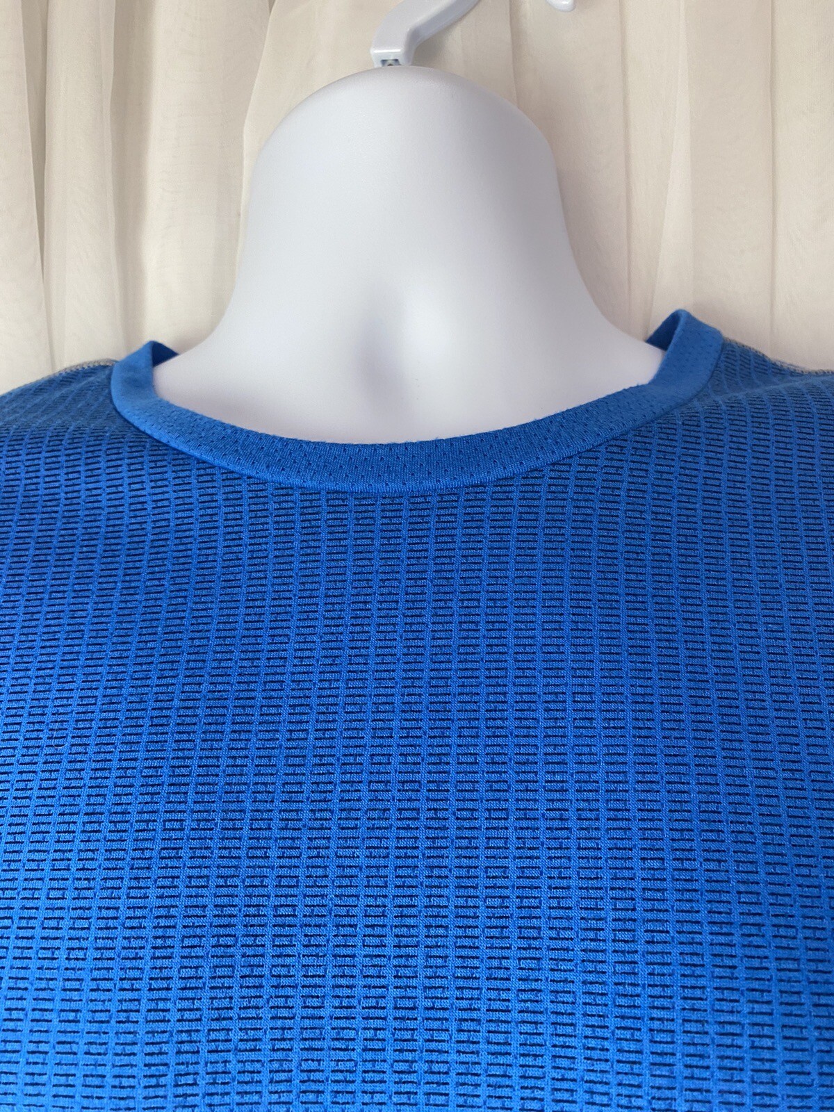 Tek Gear Mens Size XXL Activewear T-Shirt Blue Cool Tek Short Sleeve gallery